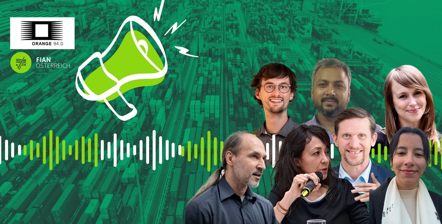 Menschenrechte hörbar machen: Der neue Podcast FoodFirst